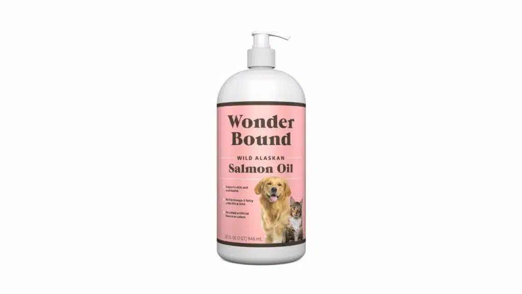 Wonder bound wild alaskan salmon oil for dog, cat, 32 fl oz 32 oz (pack of 1)