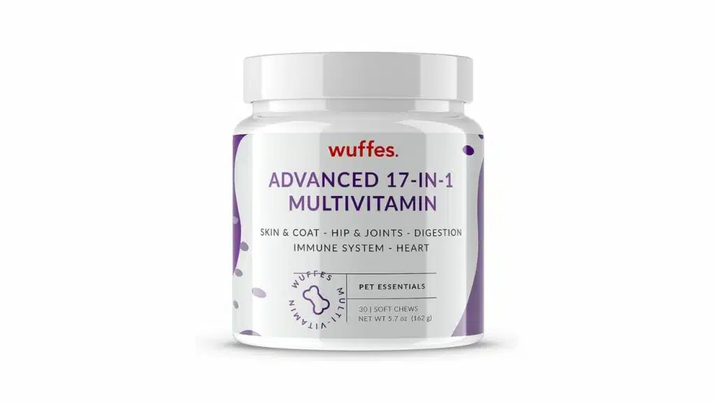 Wuffes 17-in-1 chewable dog vitamins & supplements