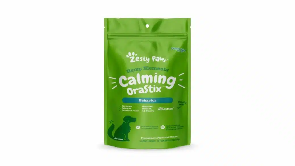 Zesty paws calming orastix for dogs