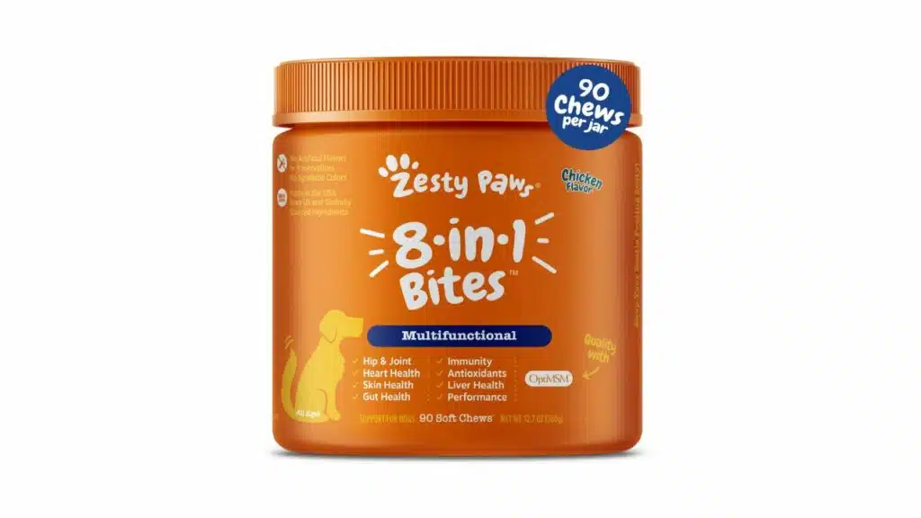 Zesty paws multifunctional supplements for dogs
