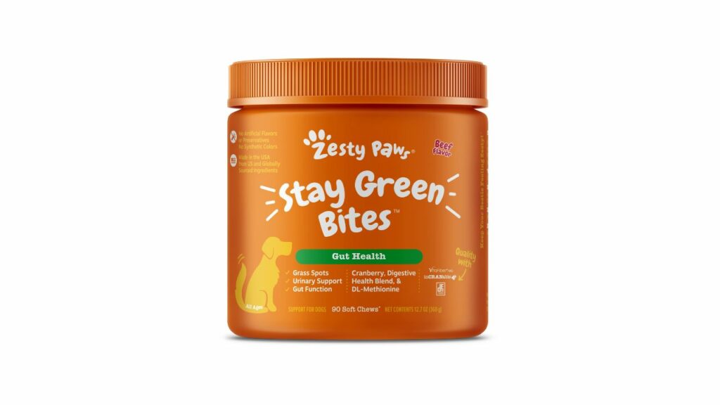 Zesty Paws Stay Green Bites for Dogs