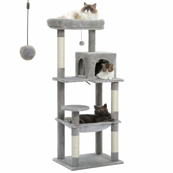 Best Cat Trees for Large Cats: Sturdy and Safe Options for Your Feline Friend