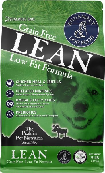 Best low fat dog food for healthy pups